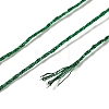 10 Skeins 12-Ply Metallic Polyester Embroidery Floss OCOR-Q057-A15-3