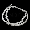 Natural Quartz Crystal Beads Strands G-F762-A25-01-3