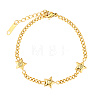 Star Micro Pave Zircon Charm Bracelet EC4914-1-1