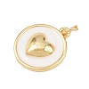 Brass Enamel Pendants KK-L251-02G-A04-2