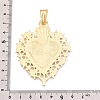 Rack Plating Alloy Big Pendants X-FIND-N005-56G-3