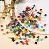 480Pcs 12 Colors 2-Hole Glass Seed Beads SEED-SZ0001-015-4