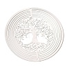 Tree of Life 201 Stainless Steel 3D Rotating Hanging Wind Spinner STAS-C166-05P-1