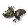 Natural Dragon Blood Pendants G-F820-02B-01-3