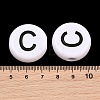 Opaque Acrylic European Beads AC-CBA3BDD-01C-3