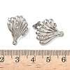 304 Stainless Steel Stud Earring Findings STAS-Z175-02P-01-3