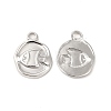 Non-Tarnish 304 Stainless Steel Pendants STAS-L268-022P-1