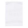 Frosted PE Jewelry Zip Lock Storage Bags ABAG-T010-01D-4