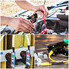 650Pcs PE Plastic Insulating Heat Shrink Tubing FIND-WH0816-218-7