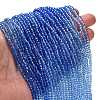 Transparent Painted Glass Beads Strands DGLA-A034-T1mm-A01-2