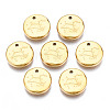 316 Surgical Stainless Steel Charms STAS-S116-418H-G-1