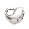 Non-Tarnish Openable 316L Surgical Stainless Steel Memorial Urn Ashes Pendants BOTT-PW0002-012A-P-1