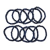 Natural Lapis Lazuli Beaded Stretch Bracelets BJEW-D446-B-41-2