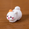 Resin Cat Shape Miniature Ornaments PW-WG8279B-01-1