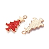 Christmas Theme Alloy Enamel Pendants ENAM-T020-33A-2