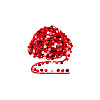 6.5 Yards Gradient Color Polyester Pom Pom Ball Tassel Ribbons DIY-GA0006-95D-8