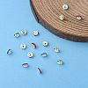Brass Grade A Rhinestone Spacer Beads RSB034NF-6