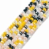 Glass Beads Strands EGLA-A034-M4mm-38-1