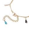 304 Stainless Steel Charm Bracelets BJEW-JB13052-4