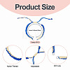 Nylon Thread Bracelets Making AJEW-TAC00105-3