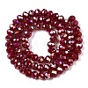 Electroplate Glass Beads Strands LS-EGLA-A044-P6mm-B02-3