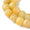 Natural Topaz Jade Beads Strands G-H023-A11-01-4