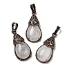 Natural Quartz Crystal Pendants G-H065-01R-22-1