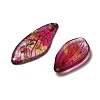 4Pcs Transparent Epoxy Resin Butterfly Wings Pendants RESI-C057-04B-2