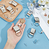 10 Sets Mini Stainless Steel Hook Hangers AJEW-OC0015-99P-3