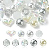 40Pcs 9 Styles Acrylic Beads MACR-FS0001-66-1