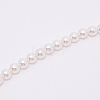 White Acrylic Round Beads Bag Handles FIND-TAC0006-23B-01-2