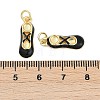 Brass Enamel Pendants KK-G522-50G-01A-3