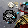 1Pc Chakra Gemstones Dowsing Pendulum Pendants FIND-CN0001-15J-6
