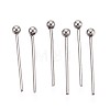 304 Stainless Steel Head Pins STAS-T065-15mm-20P-1