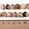 Natural Wood Lace Stone Wooden Jasper Beads Strands X-G-B128-A04-04-5