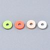 Handmade Polymer Clay Beads Strands CLAY-R089-6mm-T02B-52-3