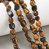 Natural Tiger Eye Beads Strands GG-CBA9392-33-1