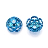 UV Plated ABS Bead Caps OACR-D316-04B-03-1