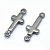 Brass Links Connectors KK-J279-40B-NR-2