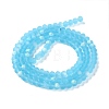 Transparent Glass Beads Strands X1-EGLA-A034-T4mm-MB08-3