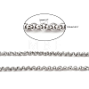 304 Stainless Steel Rolo Chains CHS-K001-99D-7