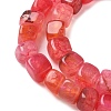 Natural Dragon Veins Agate Beads Strands G-G177-E18-01-3