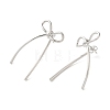 Brass Stud Earrings for Women EJEW-M251-06P-1