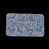 Dog DIY Pendant Silhouette Silicone Molds X1-SIL-F010-05-4