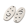 Non-Tarnish 316L Surgical Stainless Steel Pendants STAS-K280-06B-P-2