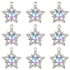 10Pcs Glass Pendants GLAA-YW0004-64A-06-1