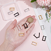 12Pcs 3 Colors 316 Stainless Steel Hoop Earrings EJEW-UN0003-23A-4