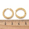 304 Stainless Steel Twist Hoop Earrings for Women EJEW-A130-02B-G-3