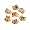 Picasso Transparent Glass Beads SEED-N012-07I-1
