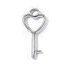 304 Stainless Steel Pendants STAS-OY019-02P-1
